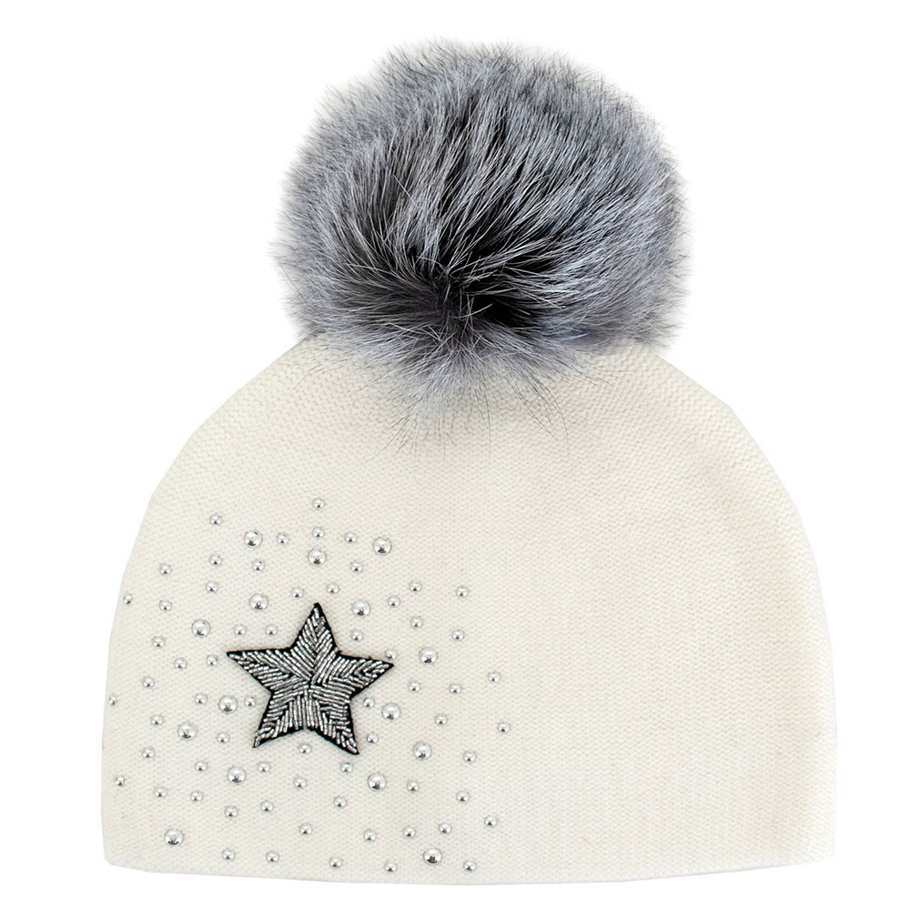 Шапка Peter Glenn You're a Star с помпоном из натурального меха (женская), White Fox
Шапка Peter Glenn You're a Star с помпоном из натурального меха (женская), White Fox