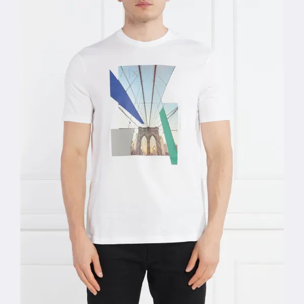 Футболка стандартного кроя Armani Exchange, белый
Футболка стандартного кроя Armani Exchange, белый