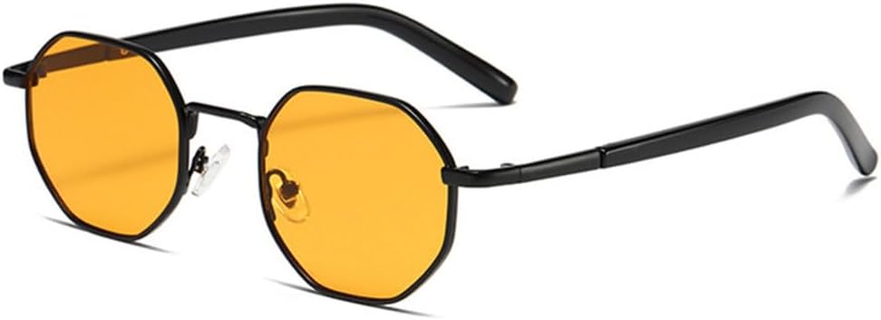 Ретро-солнцезащитные очки Polygon Metal для женщин, прозрачные очки с градиентным зеркальным покрытием, защита от УФ-излучения UV400 для мужчин. Модные солнцезащитные очки TYUVIVO, Black Orange
Ретро-солнцезащитные очки Polygon Metal для женщин, прозрачные очки с градиентным зеркальным покрытием, защита от УФ-излучения UV400 для мужчин. Модные солнцезащитные очки TYUVIVO, Black Orange