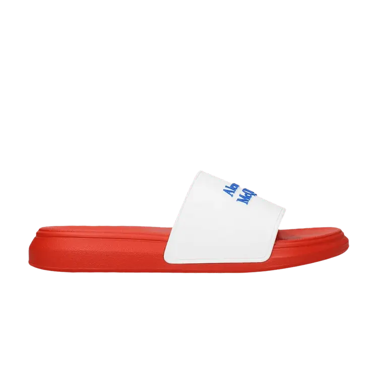 Шлепанцы Alexander McQueen Logo Pool Slides 'White Orange', оранжевый
Шлепанцы Alexander McQueen Logo Pool Slides 'White Orange', оранжевый