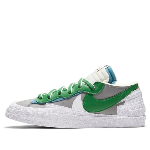 Кроссовки x sacai blazer low Nike, белый 
Кроссовки x sacai blazer low Nike, белый