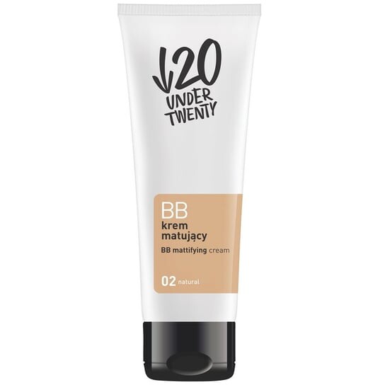 Матирующий BB-крем 02 Natural 60мл, Under Twenty
Матирующий BB-крем 02 Natural 60мл, Under Twenty