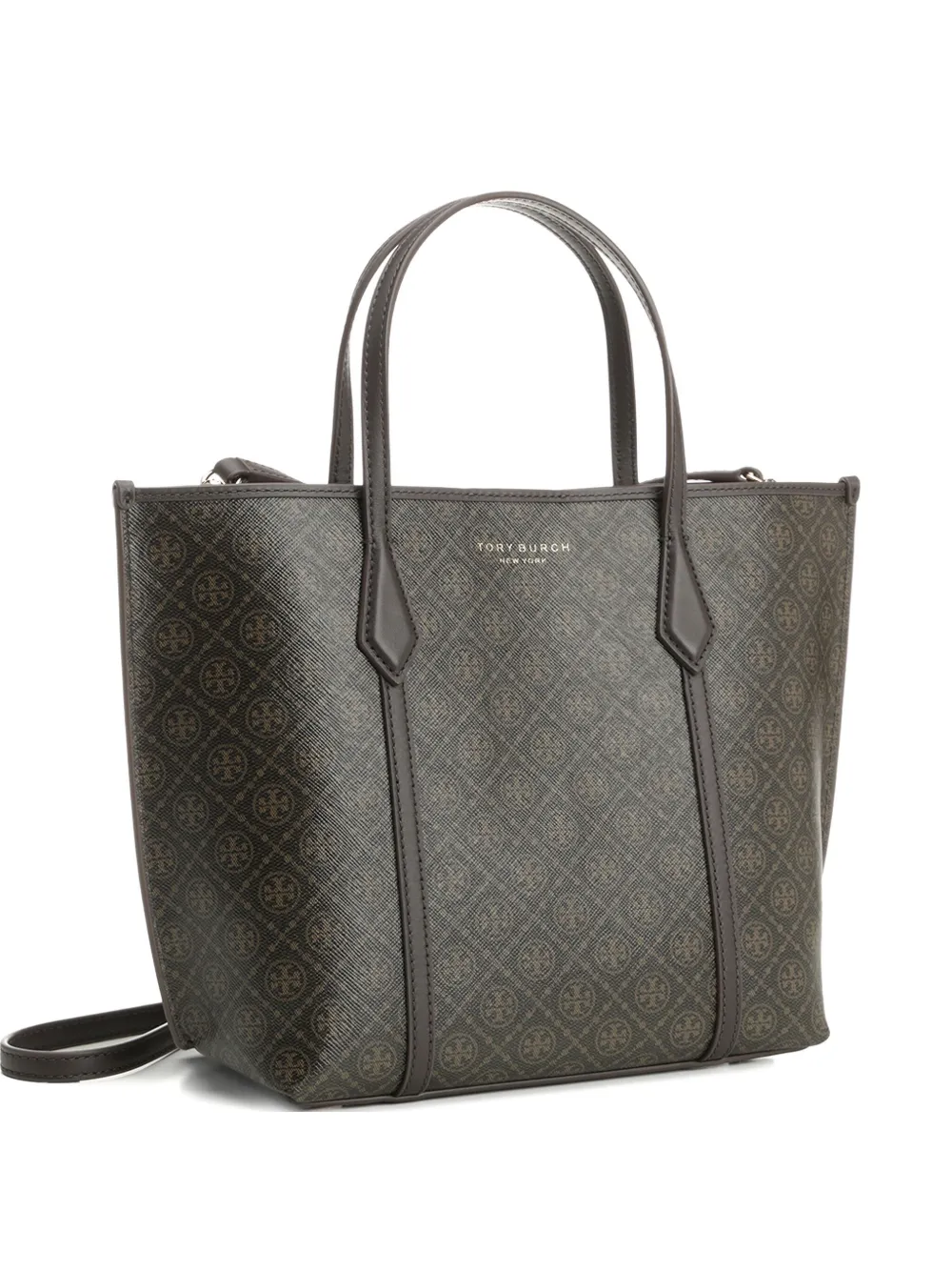 Маленькая сумка-тоут Perry Tory Burch, коричневый 
Маленькая сумка-тоут Perry Tory Burch, коричневый