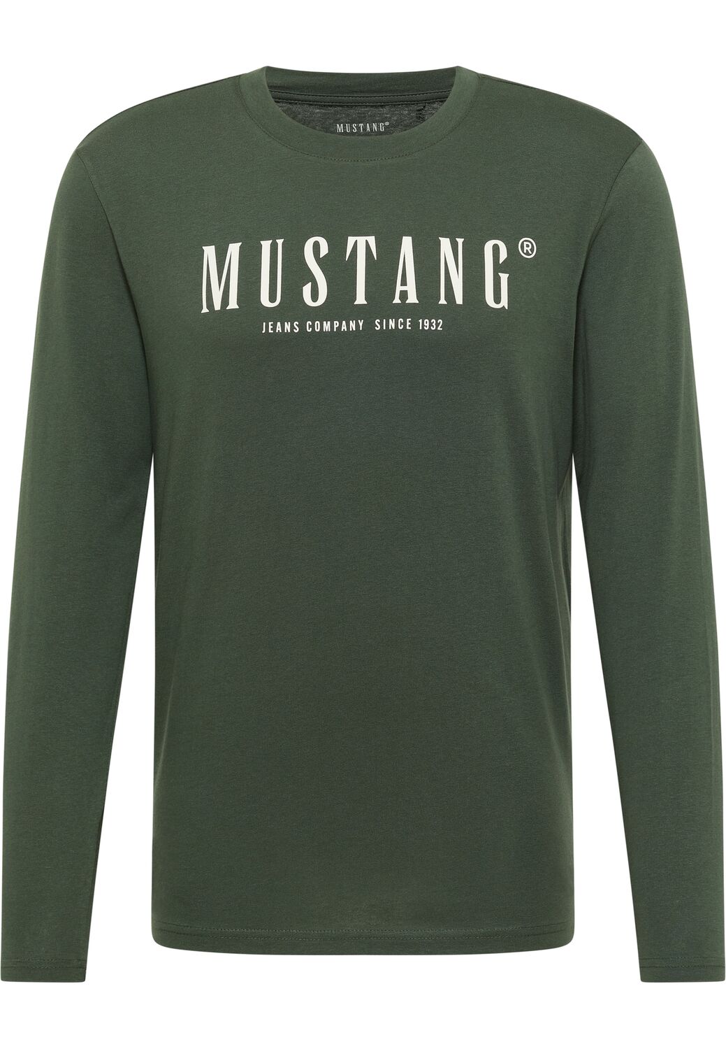 MUSTANG Футболка 'Asheville' в темно-зеленом цвете
MUSTANG Футболка 'Asheville' в темно-зеленом цвете