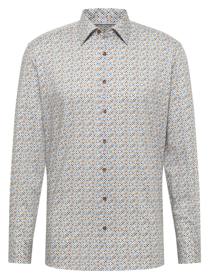 Рубашка MODERN FIT синего цвета Eterna
Рубашка MODERN FIT синего цвета Eterna