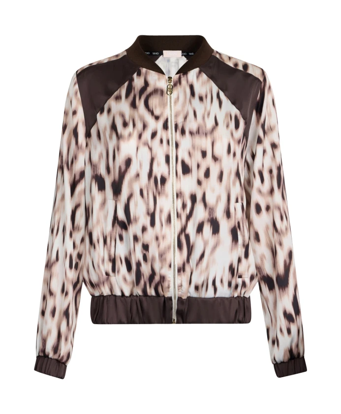 Бомбер с животным принтом Liu Jo, мультиколор
Бомбер с животным принтом Liu Jo, мультиколор