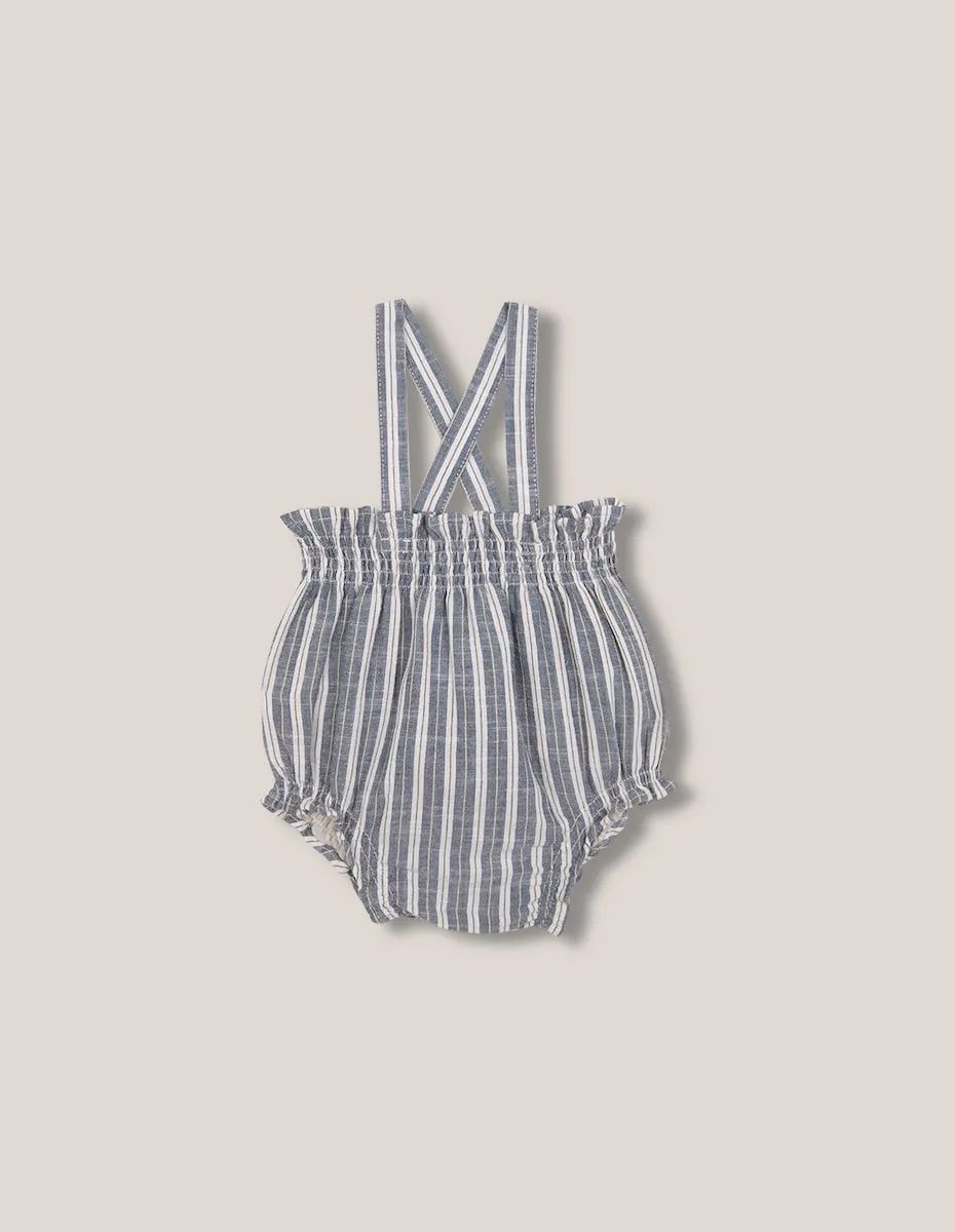 Полосатый комбинезон для малыша на лямках Gocco, темно-зеленый
Полосатый комбинезон для малыша на лямках Gocco, темно-зеленый