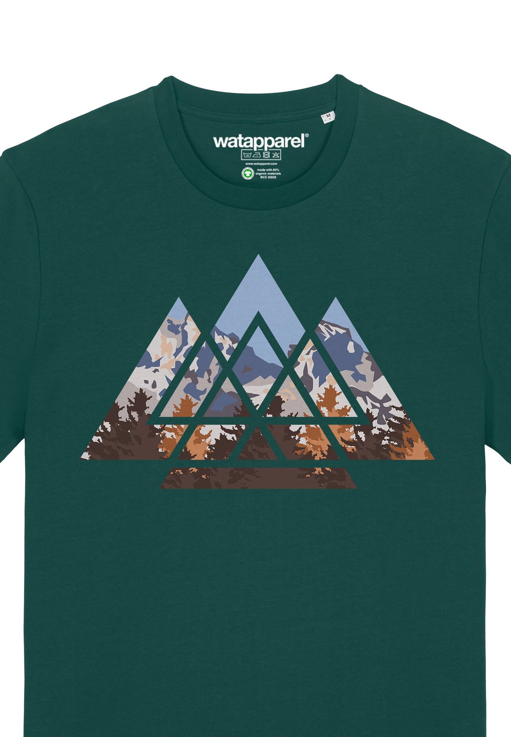 Футболка с принтом GEOMETRIC LANDSCAPE watapparel, темно-зеленый
Футболка с принтом GEOMETRIC LANDSCAPE watapparel, темно-зеленый