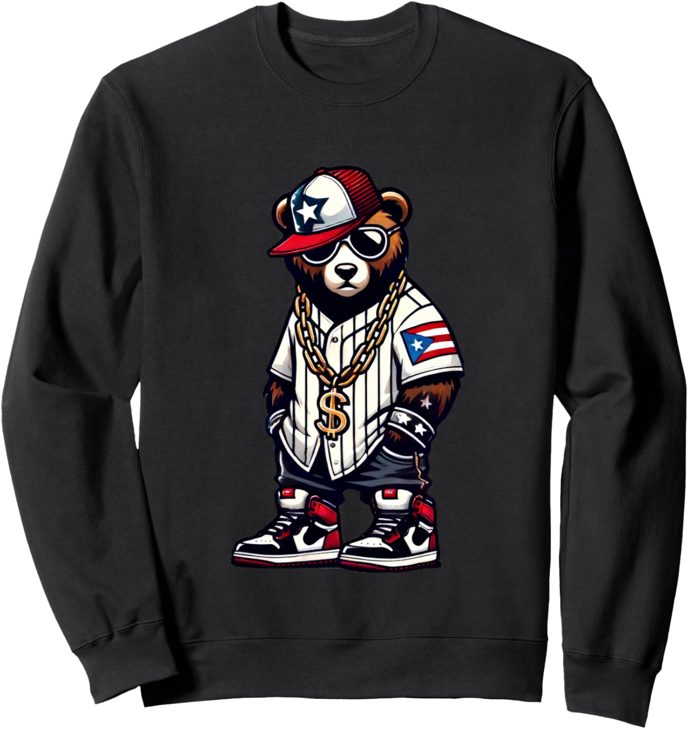 Толстовка с изображением флага Пуэрто-Рико, хип-хоп медведя, уличная одежда, Boricua, черная Urban Bear Street Style Hip Hop Swag Trend, Черный, Толстовка с изображением флага Пуэрто-Рико, хип-хоп медведя, уличная одежда, Boricua, черная Urban Bear Street
Толстовка с изображением флага Пуэрто-Рико, хип-хоп медведя, уличная одежда, Boricua, черная Urban Bear Street Style Hip Hop Swag Trend, Черный, Толстовка с изображением флага Пуэрто-Рико, хип-хоп медведя, уличная одежда, Boricua, черная Urban Bear Street