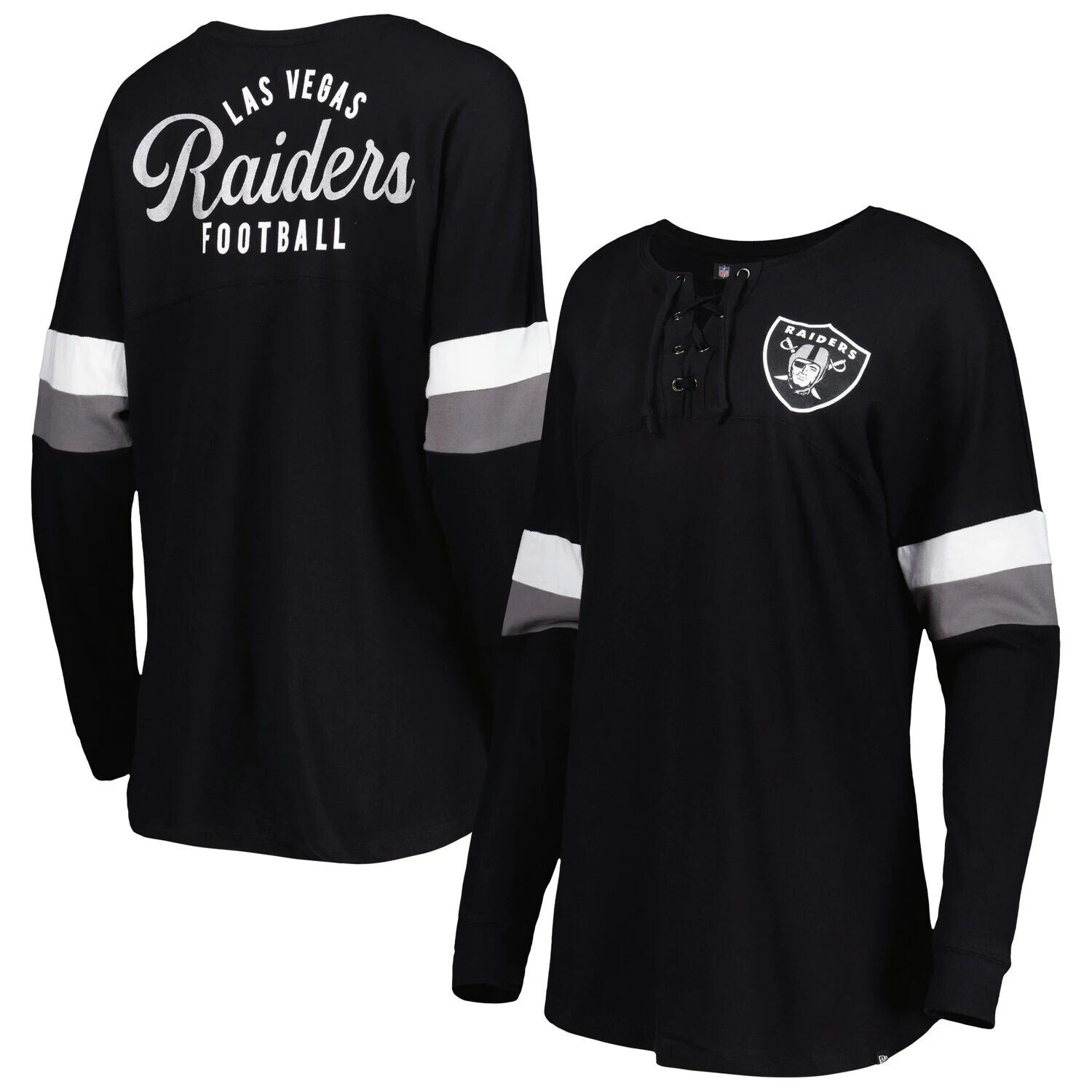 Женская черная футболка New Era Las Vegas Raiders Athletic Varsity со шнуровкой и длинными рукавами New Era, Черный, Женская черная футболка New Era Las Vegas Raiders Athletic Varsity со шнуровкой и длинными рукавами New Era
Женская черная футболка New Era Las Vegas Raiders Athletic Varsity со шнуровкой и длинными рукавами New Era, Черный, Женская черная футболка New Era Las Vegas Raiders Athletic Varsity со шнуровкой и длинными рукавами New Era