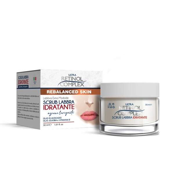 Сахарный скраб для губ RETINOL COMPLEX 30 мл Inna marka
Сахарный скраб для губ RETINOL COMPLEX 30 мл Inna marka