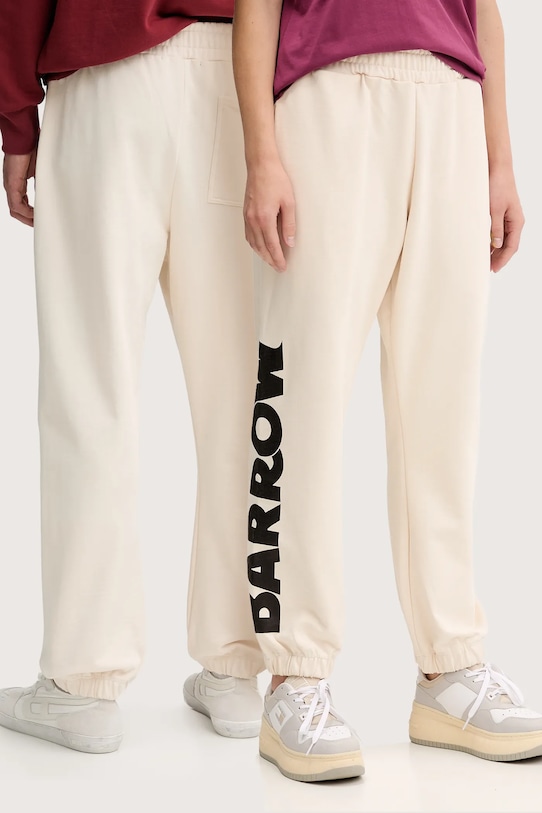 Хлопковые спортивные штаны Barrow, бежевый
Хлопковые спортивные штаны Barrow, бежевый