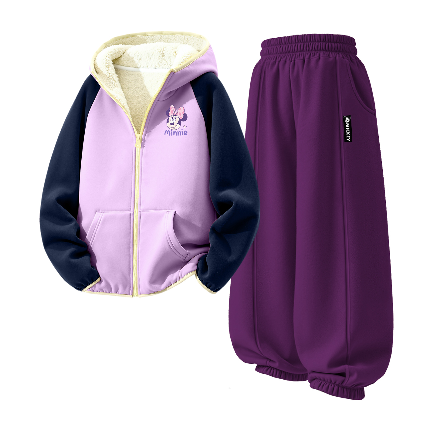 Детская повседневная спортивная одежда Disney, фиолетовый
Детская повседневная спортивная одежда Disney, фиолетовый