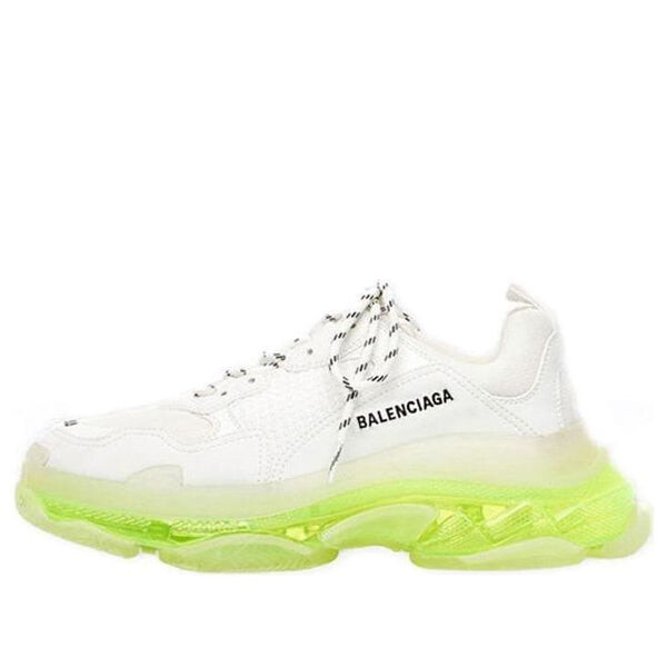 Кроссовки triple s sneaker 'clear sole - white fluo yellow' Balenciaga, белый
Кроссовки triple s sneaker 'clear sole - white fluo yellow' Balenciaga, белый