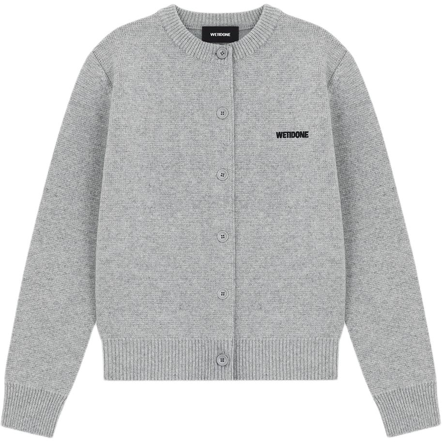 Свитер осенний женский серый WE11DONE 
Свитер осенний женский серый WE11DONE