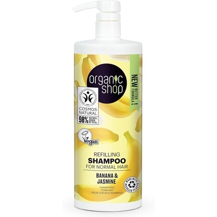 Organic Shop Восстанавливающий шампунь для нормальных волос Банан и Жасмин 1000мл
Organic Shop Восстанавливающий шампунь для нормальных волос Банан и Жасмин 1000мл