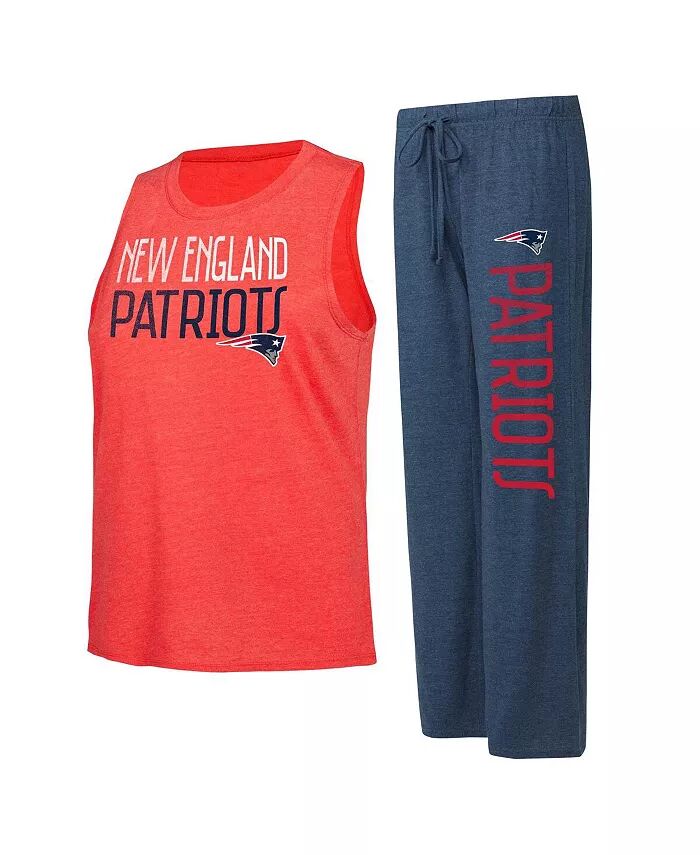 Женский темно-синий/красный комплект New England Patriots Muscle Tank Top Pants Lounge Concepts Sport
Женский темно-синий/красный комплект New England Patriots Muscle Tank Top Pants Lounge Concepts Sport