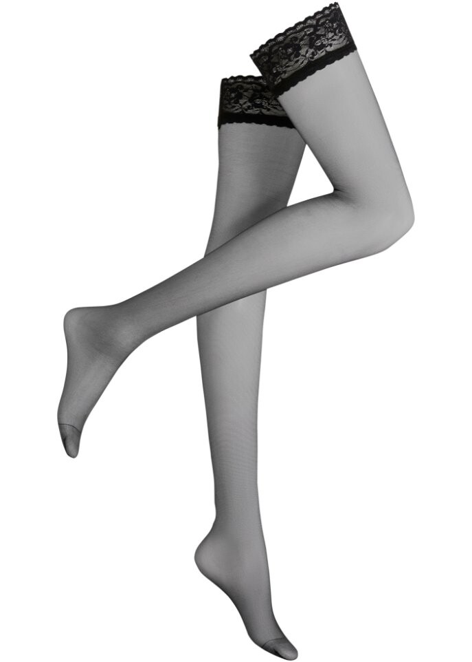 Чулки-держатели 20ден Bpc Bonprix Collection, черный
Чулки-держатели 20ден Bpc Bonprix Collection, черный