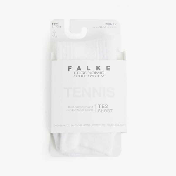 TE4 Теннисные носки из нейлона и хлопка Falke Ergonomic Sport System, белый
TE4 Теннисные носки из нейлона и хлопка Falke Ergonomic Sport System, белый