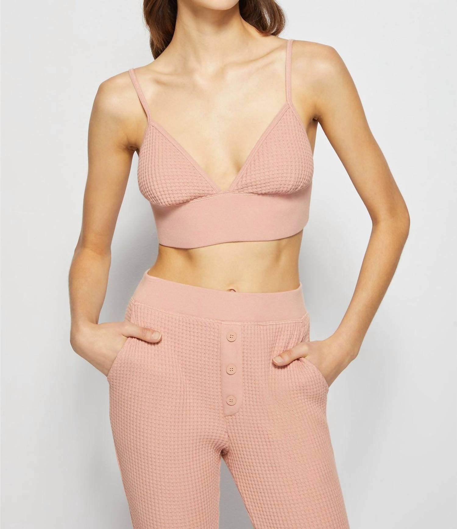 Вафельный бюстгальтер Juliette In Chai JONATHAN SIMKHAI, Chai 
Вафельный бюстгальтер Juliette In Chai JONATHAN SIMKHAI, Chai