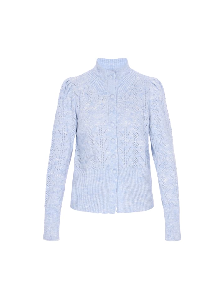 DreiMaster Женский кардиган светло-голубого меланжа
DreiMaster Женский кардиган светло-голубого меланжа