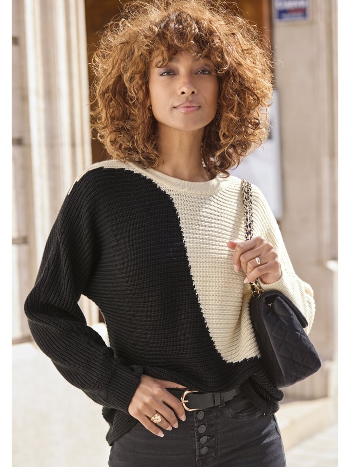 Вязаный свитер Vivance, цвет beige-schwarz
Вязаный свитер Vivance, цвет beige-schwarz