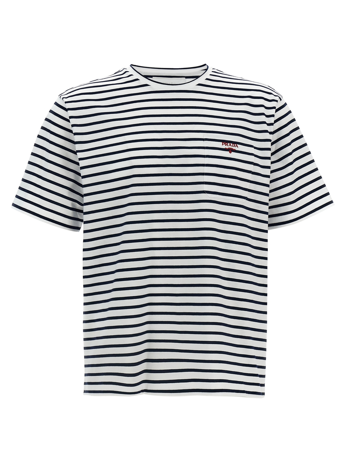 Футболка с вышитым логотипом Prada, мультиколор
Футболка с вышитым логотипом Prada, мультиколор