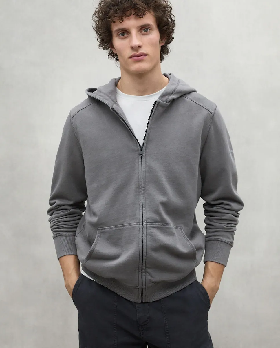 Мужская толстовка с регулируемым капюшоном, застегивающимся на шнурок и молнию Ecoalf, темно-серый
Мужская толстовка с регулируемым капюшоном, застегивающимся на шнурок и молнию Ecoalf, темно-серый