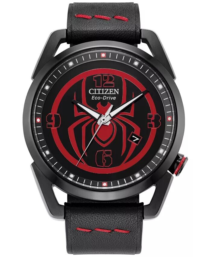 Мужские часы Eco-Drive Marvel Miles Morales с черным кожаным ремешком, 42 мм Citizen
Мужские часы Eco-Drive Marvel Miles Morales с черным кожаным ремешком, 42 мм Citizen