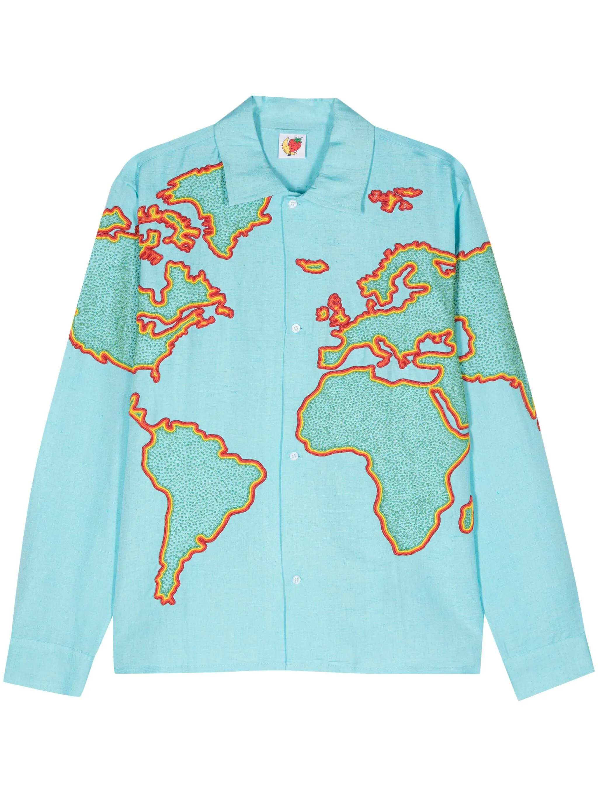 Рубашка с бисером Sky High Farm, синий
Рубашка с бисером Sky High Farm, синий