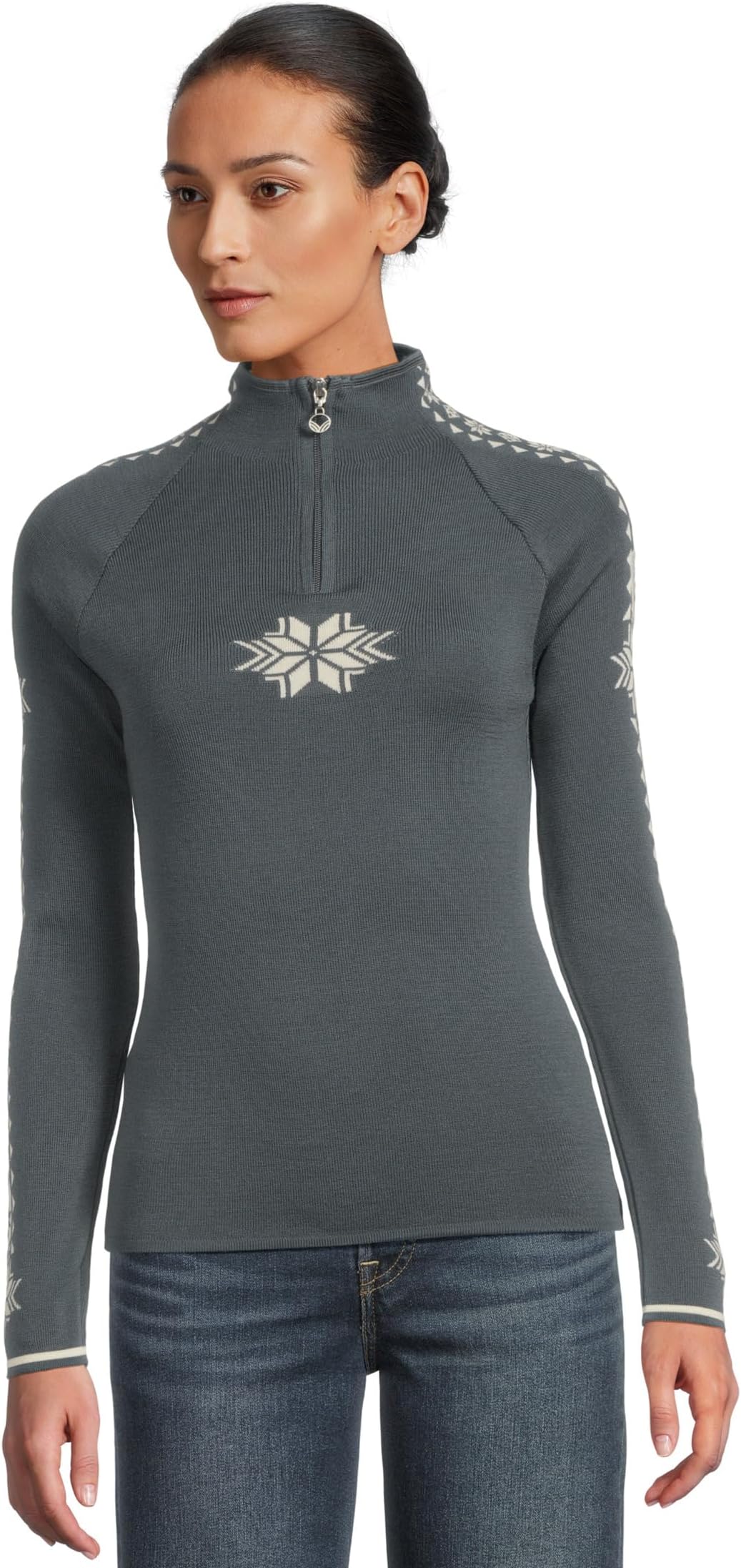 Свитер Dale of Norway Women's Geilo Feminine, Steel/Offwhite
Свитер Dale of Norway Women's Geilo Feminine, Steel/Offwhite