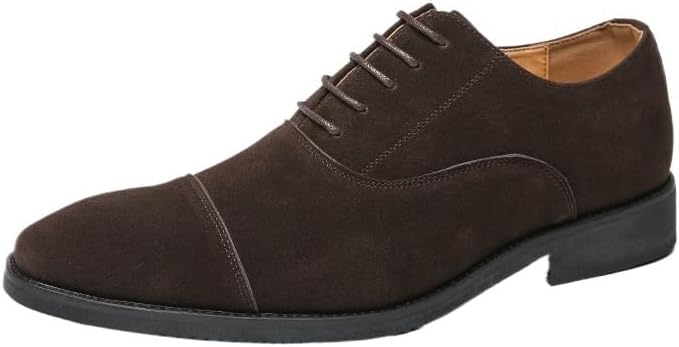 Мужские классические кожаные замшевые оксфорды, повседневные деловые оксфорды-дерби, слипоны на шнуровке, для вождения, комфортные, для вечеринок, свадебные Zestrelax, коричневый
Мужские классические кожаные замшевые оксфорды, повседневные деловые оксфорды-дерби, слипоны на шнуровке, для вождения, комфортные, для вечеринок, свадебные Zestrelax, коричневый