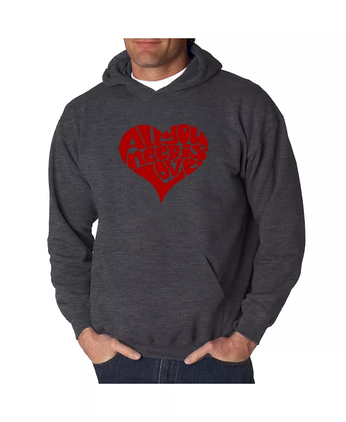 Мужская худи с принтом All You Need Is Love La Pop Art, серый
Мужская худи с принтом All You Need Is Love La Pop Art, серый