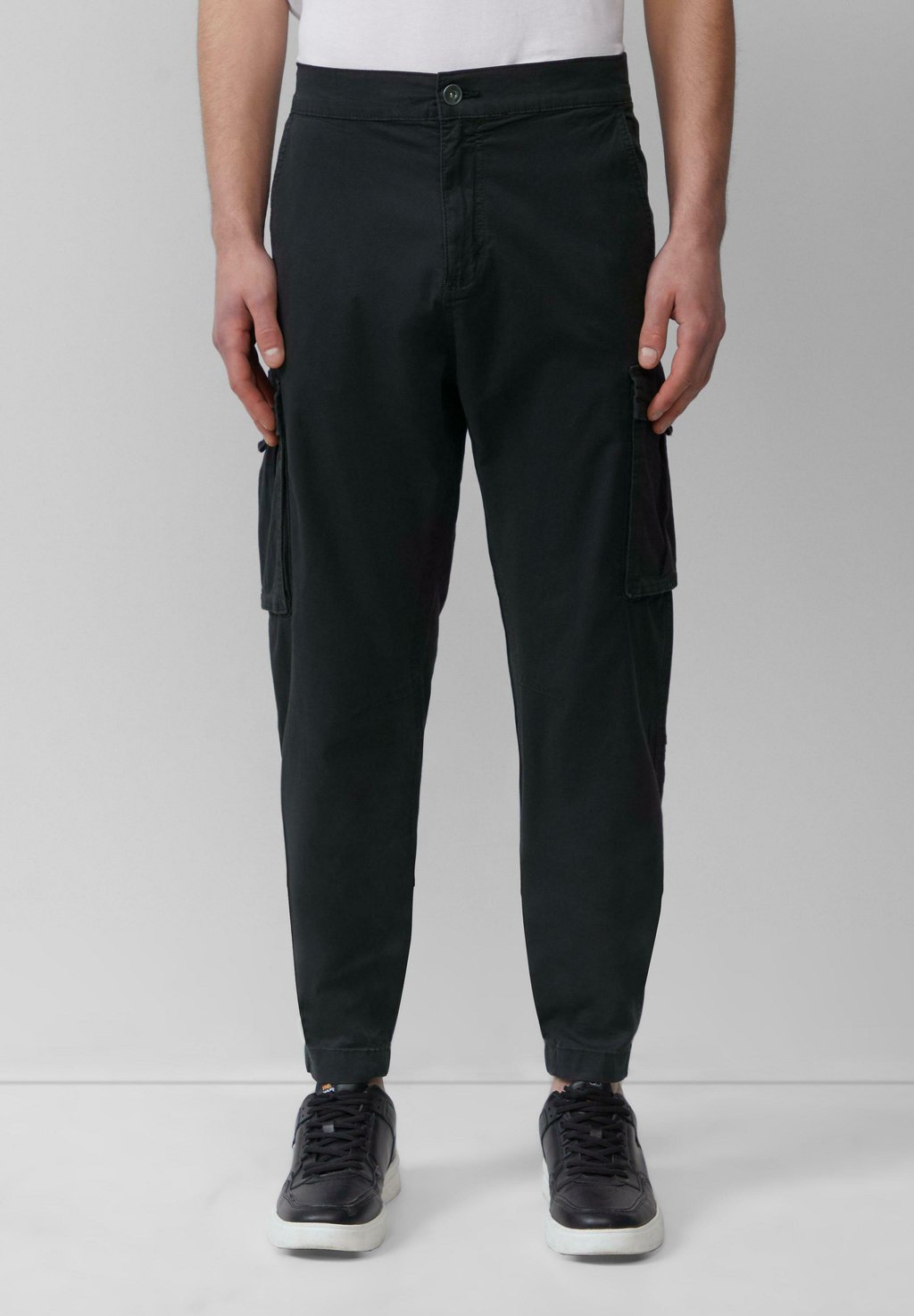 Брюки карго AUS ELASTISCHEM QS, антрацит 
Брюки карго AUS ELASTISCHEM QS, антрацит