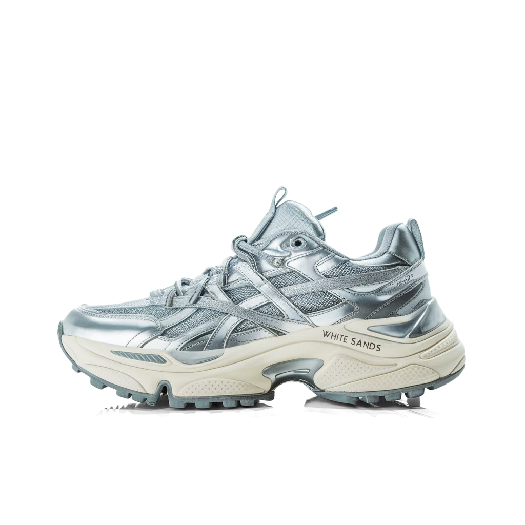 WHITE SANDS Низкие массивные кроссовки мужские серебристые, цвет Silver
WHITE SANDS Низкие массивные кроссовки мужские серебристые, цвет Silver