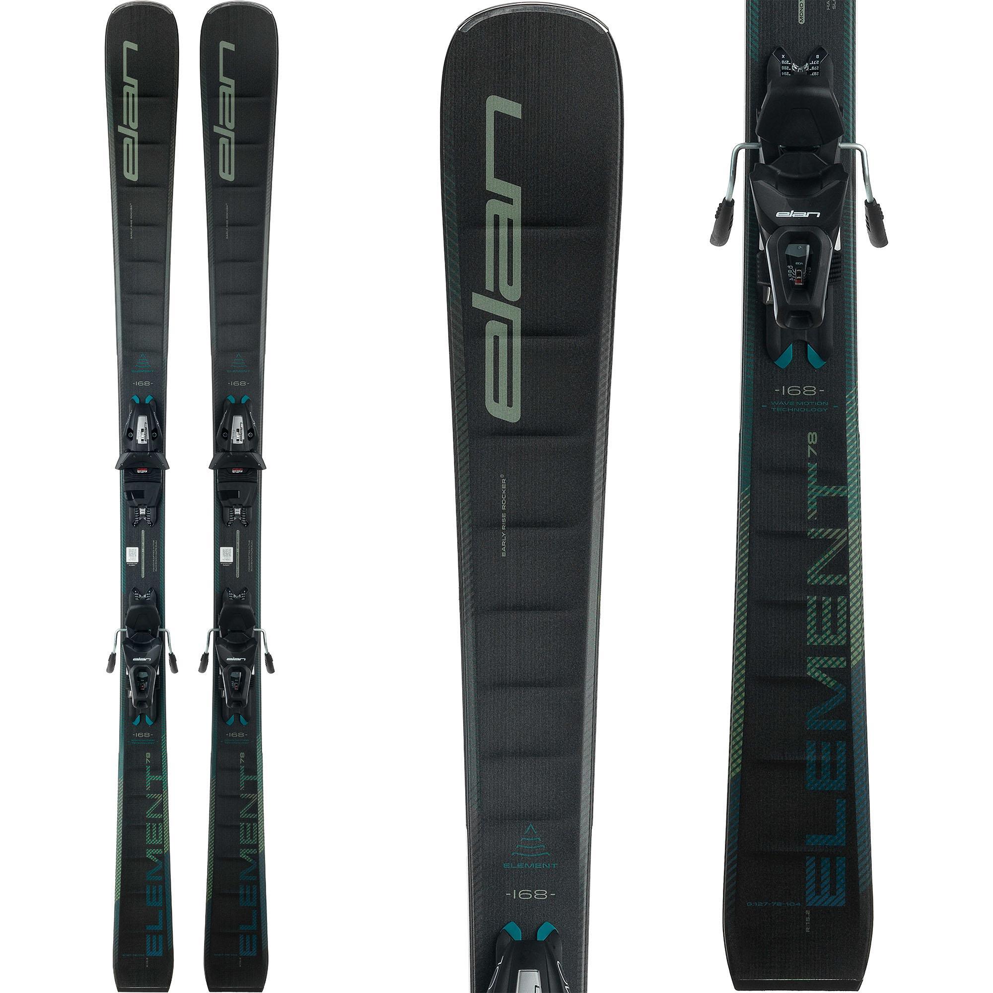 Мужские лыжи Element 78 с креплениями EL 10.0 GripWalk Shift '25 Elan, Black
Мужские лыжи Element 78 с креплениями EL 10.0 GripWalk Shift '25 Elan, Black