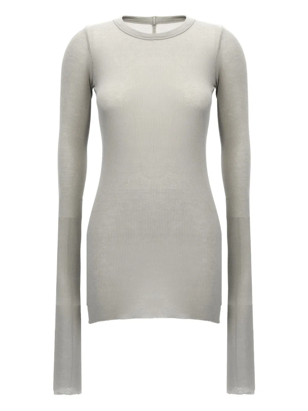 Футболка с длинным рукавом в рубчик Rick Owens, серый
Футболка с длинным рукавом в рубчик Rick Owens, серый