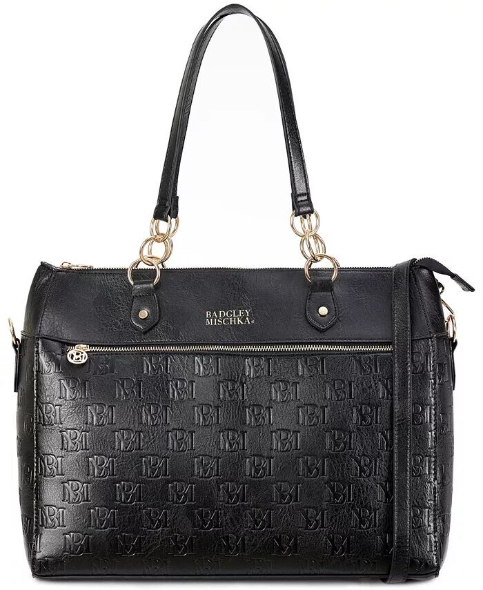 Женская дорожная сумка-тоут для выходных Madalyn Badgley Mischka, черный
Женская дорожная сумка-тоут для выходных Madalyn Badgley Mischka, черный