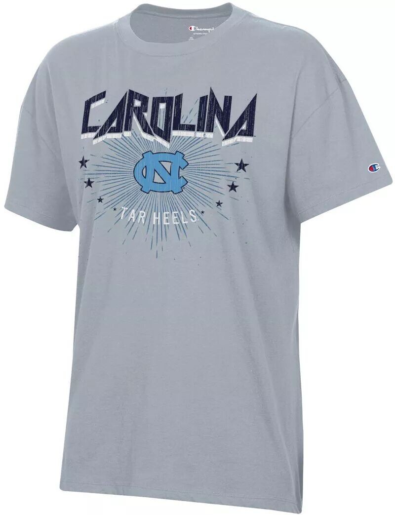 Женская футболка оверсайз Champion North Carolina Tar Heels Silver Core
Женская футболка оверсайз Champion North Carolina Tar Heels Silver Core