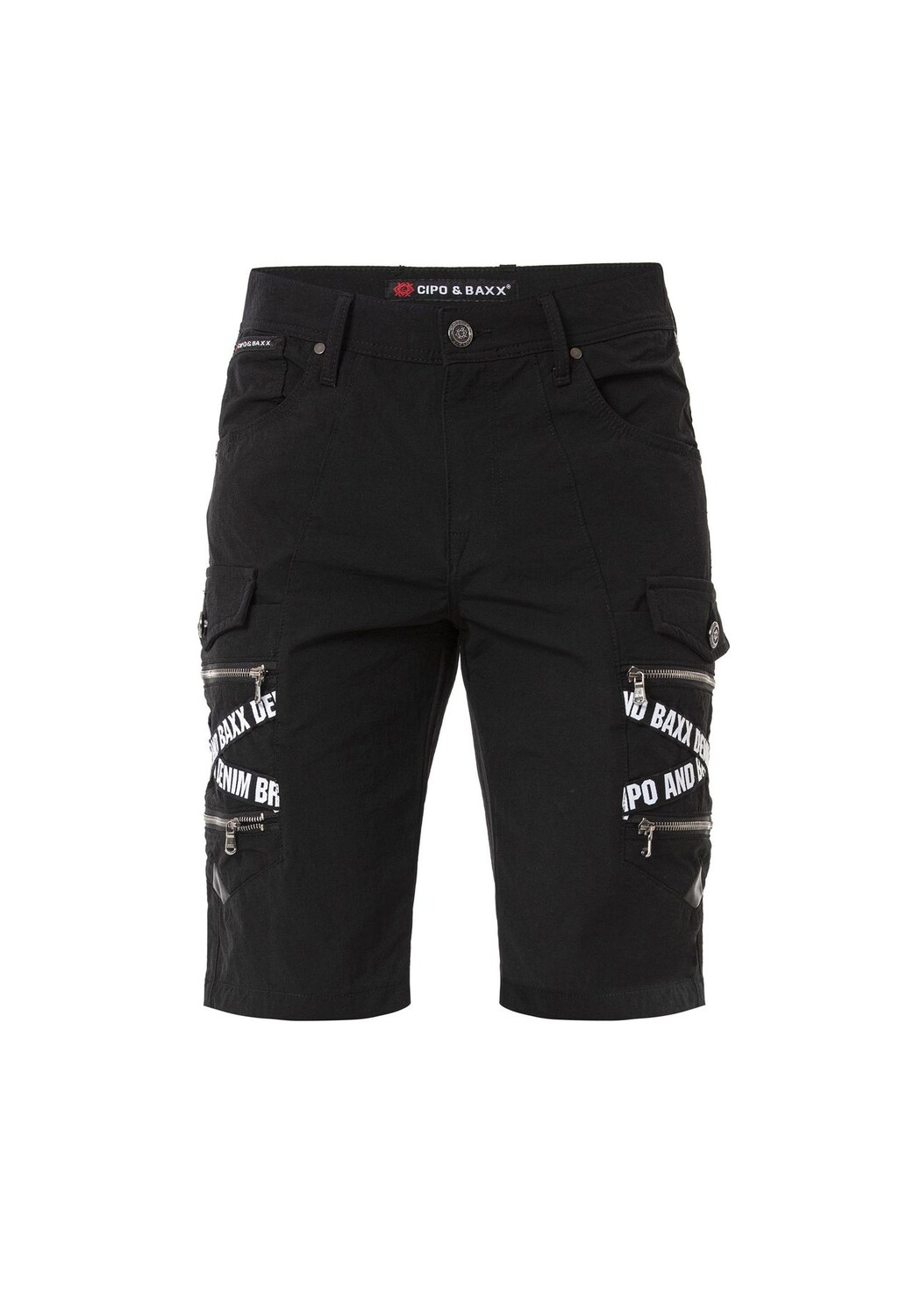 Шорты с модными карманами-карго CIPO & BAXX, черный
Шорты с модными карманами-карго CIPO & BAXX, черный
