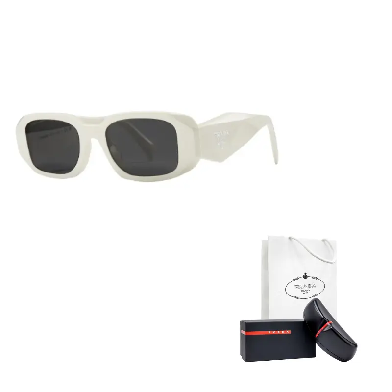 PRADA Прямоугольные солнцезащитные очки с металлической оправой и эмалевым покрытием для женщин в многоцветном исполнении, 1425S0 White Frame+Gray Lens, Белый, PRADA Прямоугольные солнцезащитные очки с металлической оправой и эмалевым покрытием для женщин
PRADA Прямоугольные солнцезащитные очки с металлической оправой и эмалевым покрытием для женщин в многоцветном исполнении, 1425S0 White Frame+Gray Lens, Белый, PRADA Прямоугольные солнцезащитные очки с металлической оправой и эмалевым покрытием для женщин