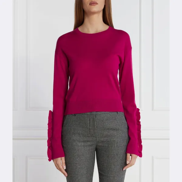 Шерстяной свитер обычного кроя Pinko, фуксия
Шерстяной свитер обычного кроя Pinko, фуксия