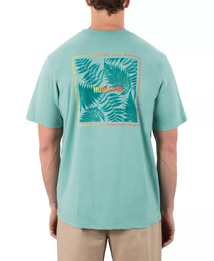 Мужская футболка с коротким рукавом Fern Gradient Hurley, зеленый
Мужская футболка с коротким рукавом Fern Gradient Hurley, зеленый