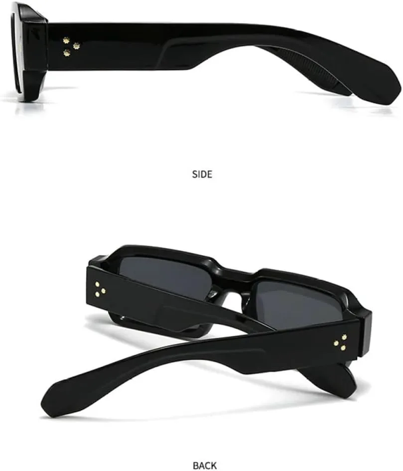 Солнцезащитные очки Punk Square Classic Rivet 2027 для женщин и мужчин, модные винтажные солнцезащитные очки с защитой от УФ-излучения UV400 MTZJH, Black Gray
Солнцезащитные очки Punk Square Classic Rivet 2027 для женщин и мужчин, модные винтажные солнцезащитные очки с защитой от УФ-излучения UV400 MTZJH, Black Gray