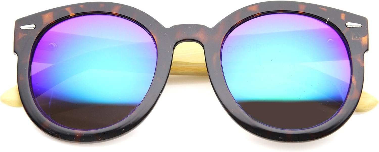 Солнцезащитные очки zeroUV с зеркальными линзами, изготовленные из натурального бамбука, круглые, диаметр линз 53 мм, экологичные, с дужками из натурального бамбука, Tortoise / Green Blue Mirror
Солнцезащитные очки zeroUV с зеркальными линзами, изготовленные из натурального бамбука, круглые, диаметр линз 53 мм, экологичные, с дужками из натурального бамбука, Tortoise / Green Blue Mirror