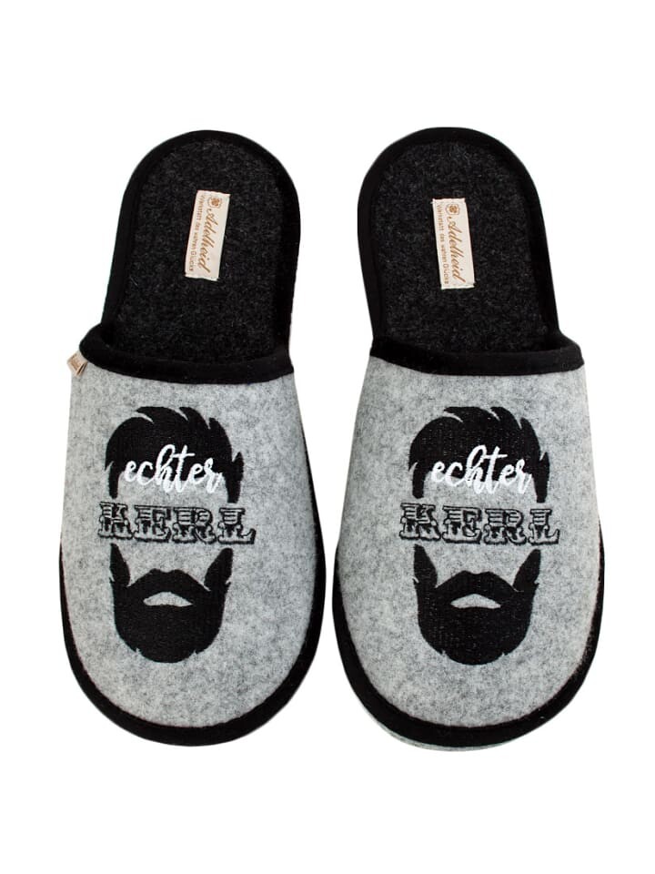 Домашние тапочки Adelheid, серый
Домашние тапочки Adelheid, серый