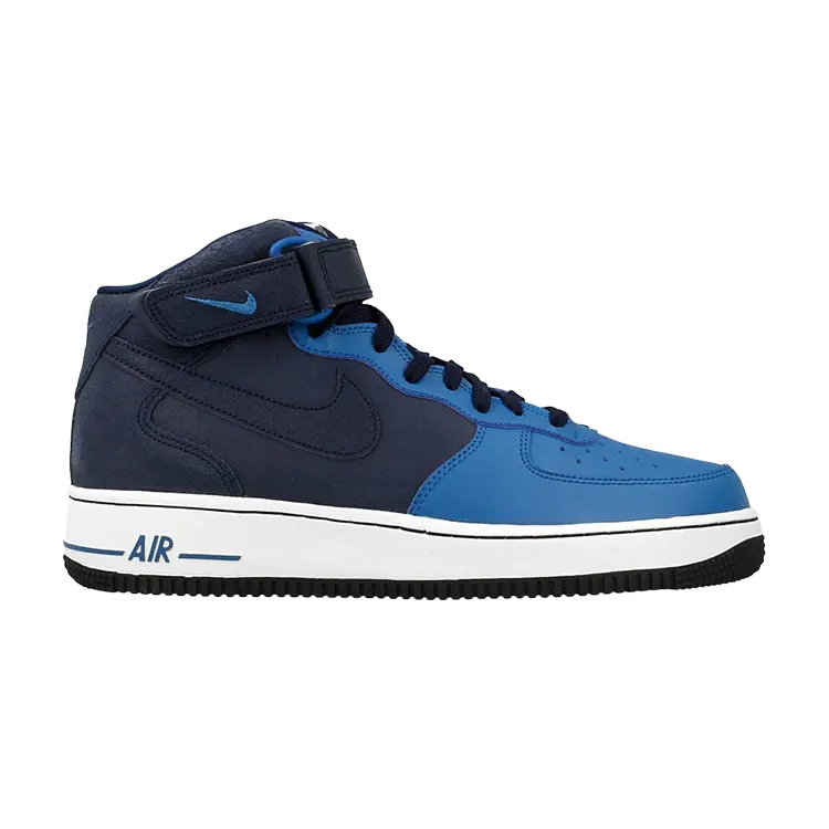 Кроссовки Nike Air Force 1 Mid '07 'Brigade Blue', синий
Кроссовки Nike Air Force 1 Mid '07 'Brigade Blue', синий