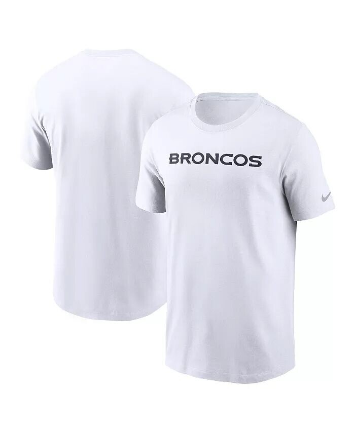 Мужская белая футболка Denver Broncos Primetime с надписью Essential Nike, белый
Мужская белая футболка Denver Broncos Primetime с надписью Essential Nike, белый