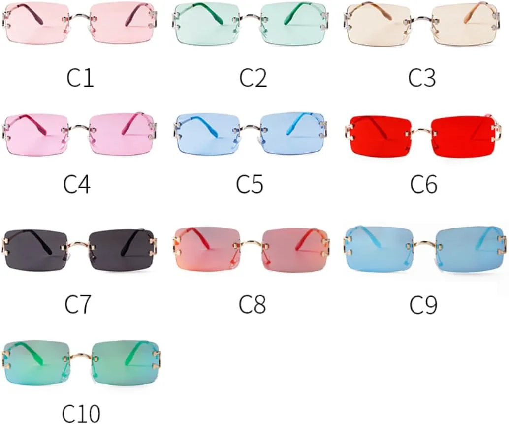 Солнцезащитные очки с защитой UV400 | Без оправы, зеленые тонированные линзы | для женщин и мужчин, для занятий спортом на открытом воздухе и вождения (01) LXLHWN, 08
Солнцезащитные очки с защитой UV400 | Без оправы, зеленые тонированные линзы | для женщин и мужчин, для занятий спортом на открытом воздухе и вождения (01) LXLHWN, 08