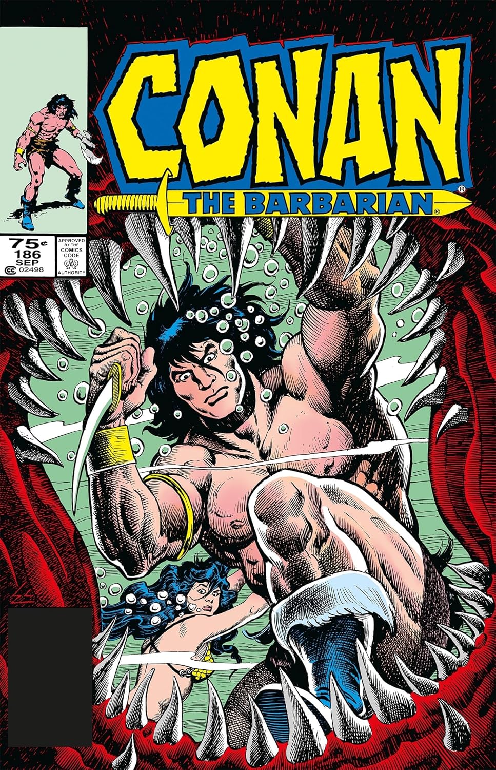 Conan The Barbarian: The Original Comics Omnibus Vol.7 (CONAN THE BARBARIAN OMNIBUS) (Titan Comics)
Conan The Barbarian: The Original Comics Omnibus Vol.7 (CONAN THE BARBARIAN OMNIBUS) (Titan Comics)